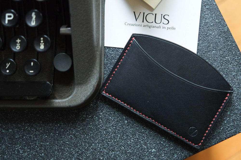 'ROCUL' CARDHOLDER - Black - Vicus Pelle