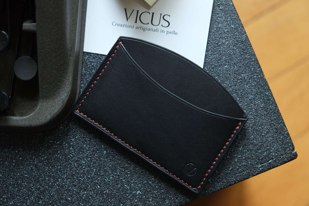 'ROCUL' CARDHOLDER - Black - Vicus Pelle