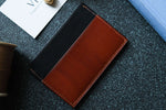 'AGUSTO' CARDHOLDER - English Tan and Black - Vicus Pelle