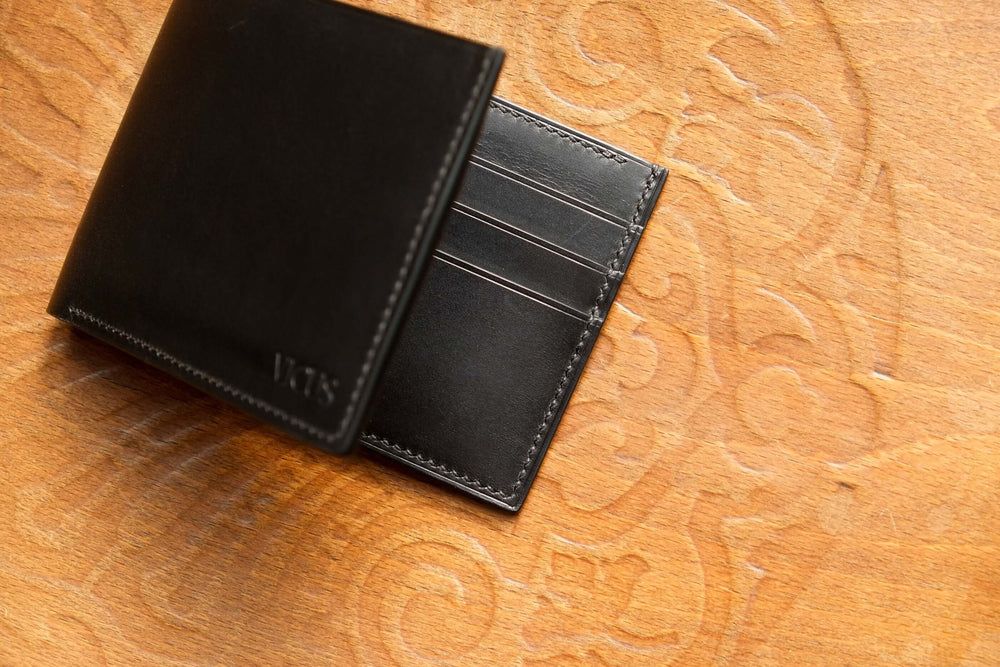 bifold wallet, men wallet, leather wallet, leather card case, leather billfold, leather bifold